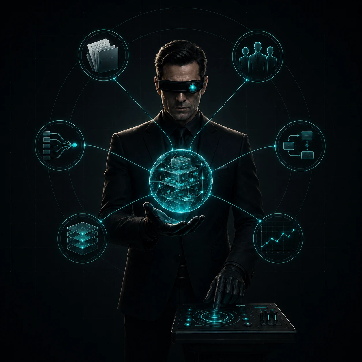 AI-агент, объединяющий документы, команду, процессы, показатели и знания бизнеса